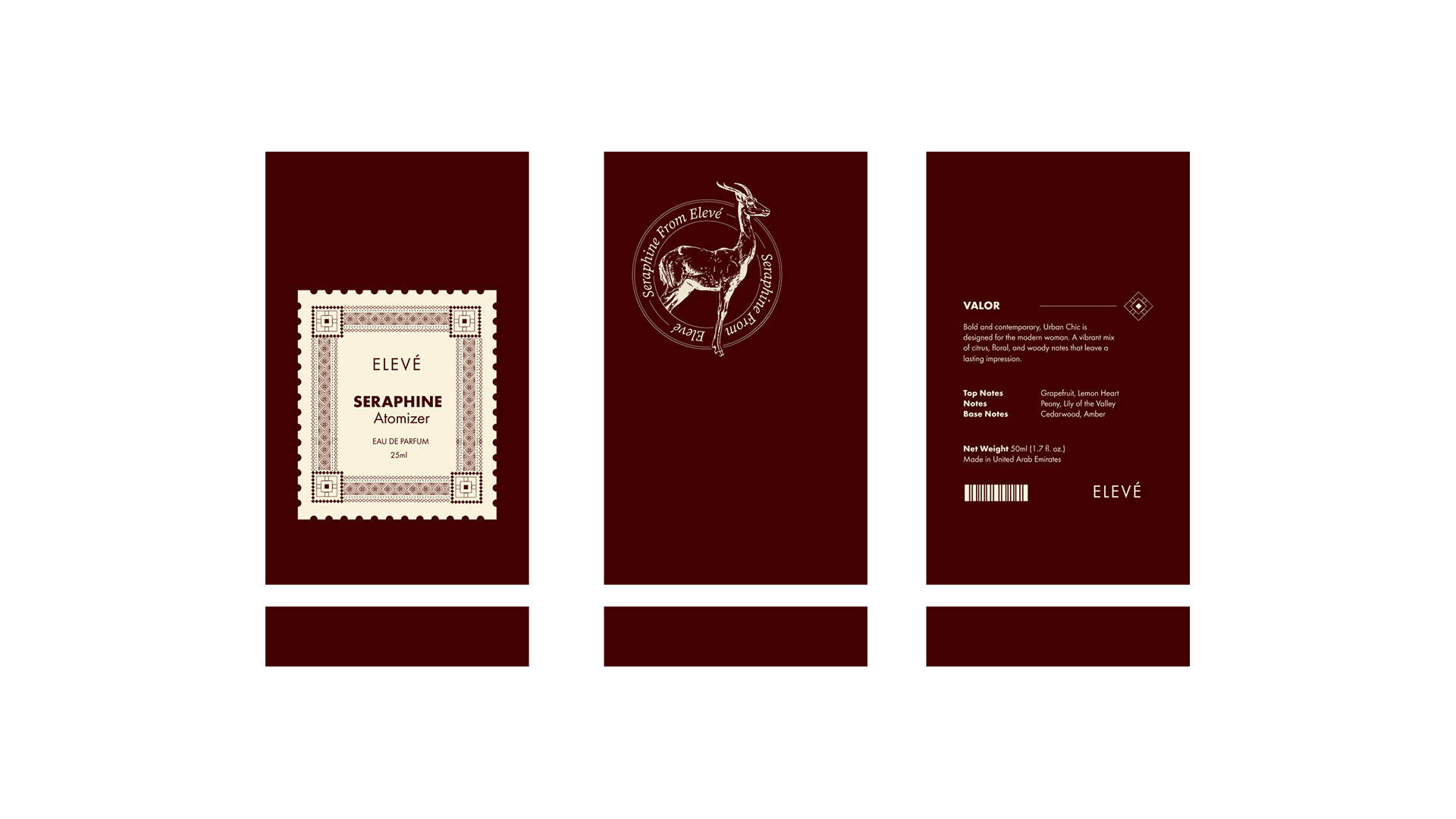 Elevé Packaging Flat Design