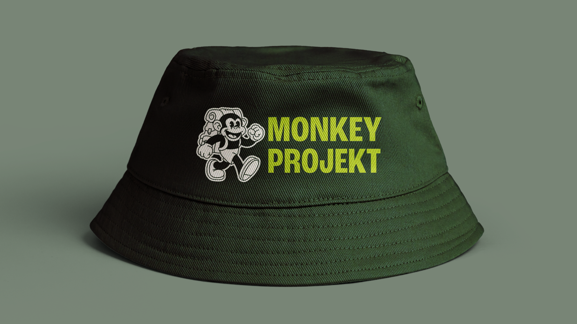 Monkey Project Logo Mockup