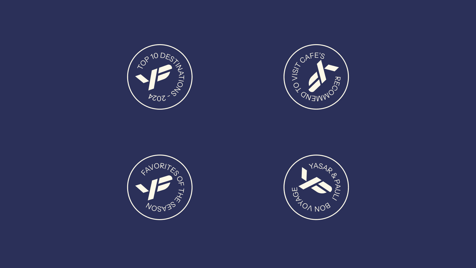 Yasar & Pauli Logo Lockups