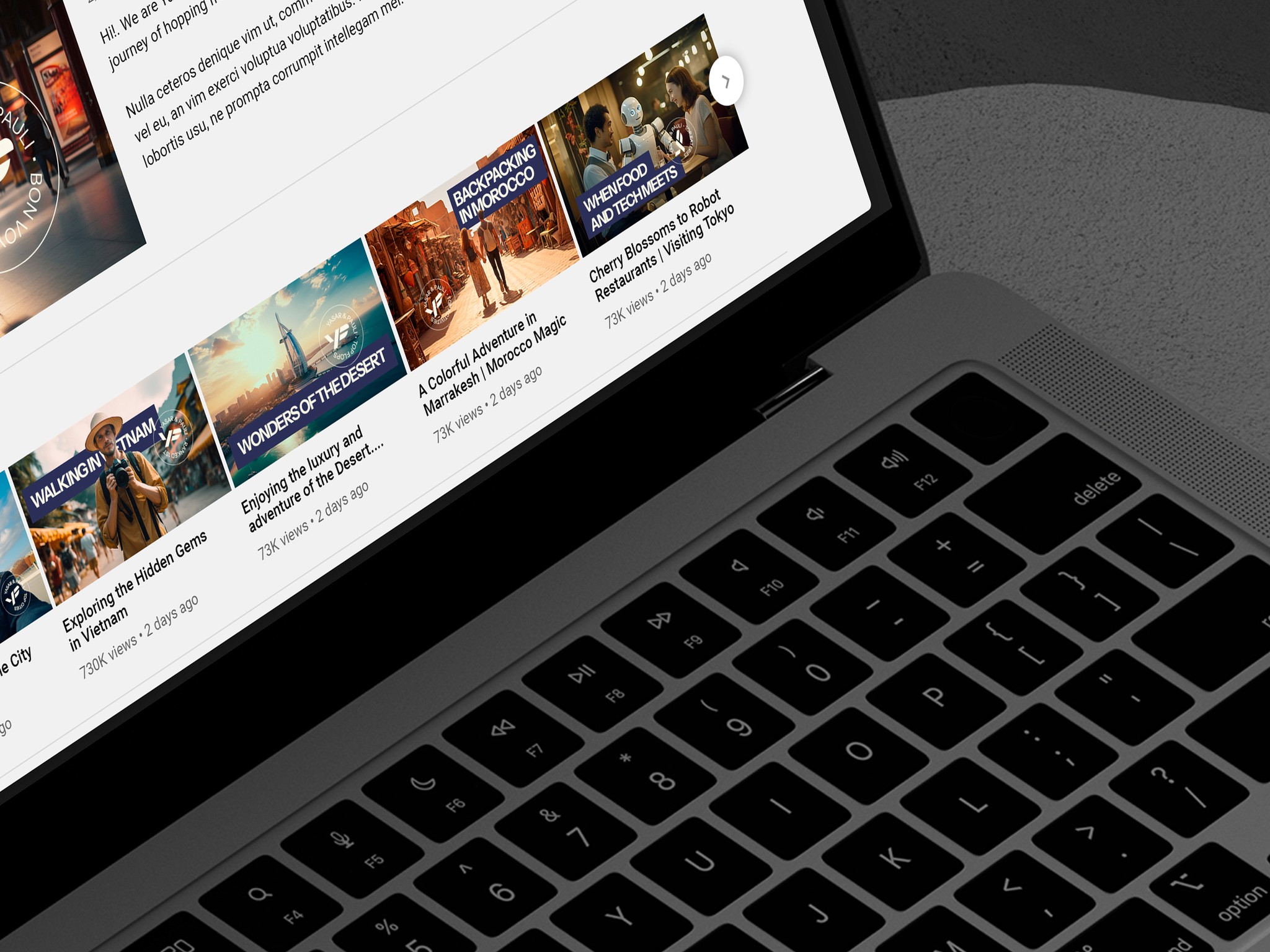 Yasar & Pauli Logo Mockup